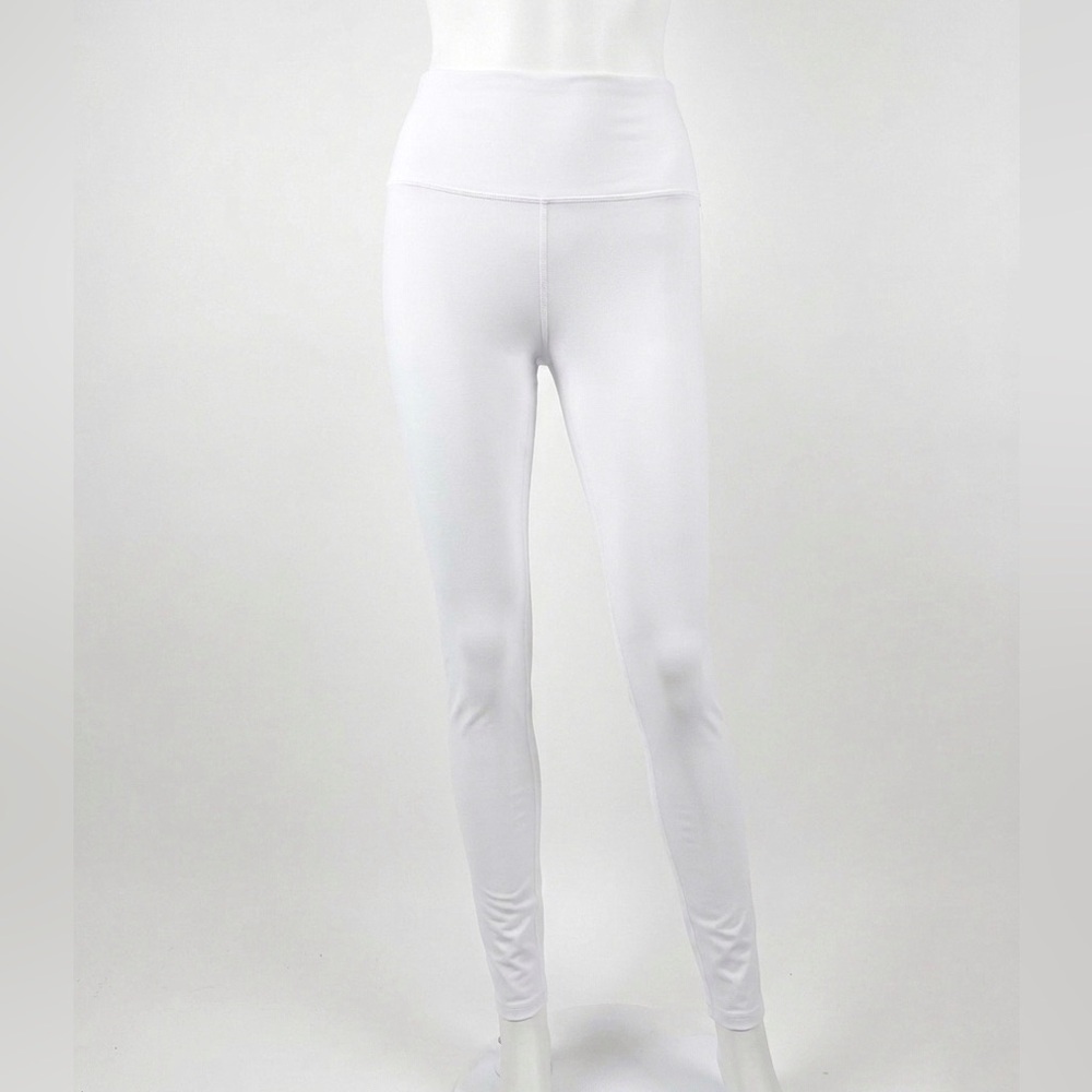 SASKI Collection White High-Waisted Leggings - Size Medium - NWOT Australian